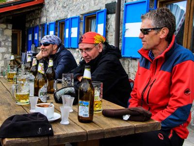 023-Watzmaenner an der Agostini-Huette